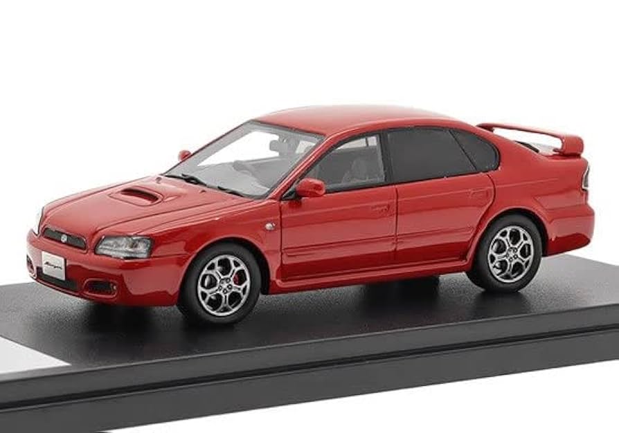 Amazon.co.jp: 1/43 Subaru Legacy B4 Blitzen 2003 Premium Red